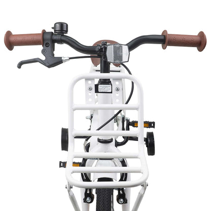 Kids Bike 12 Inches for 2-4 Years Old White