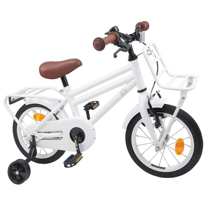 Kids Bike 16 Inches for 4-6 Years Old White