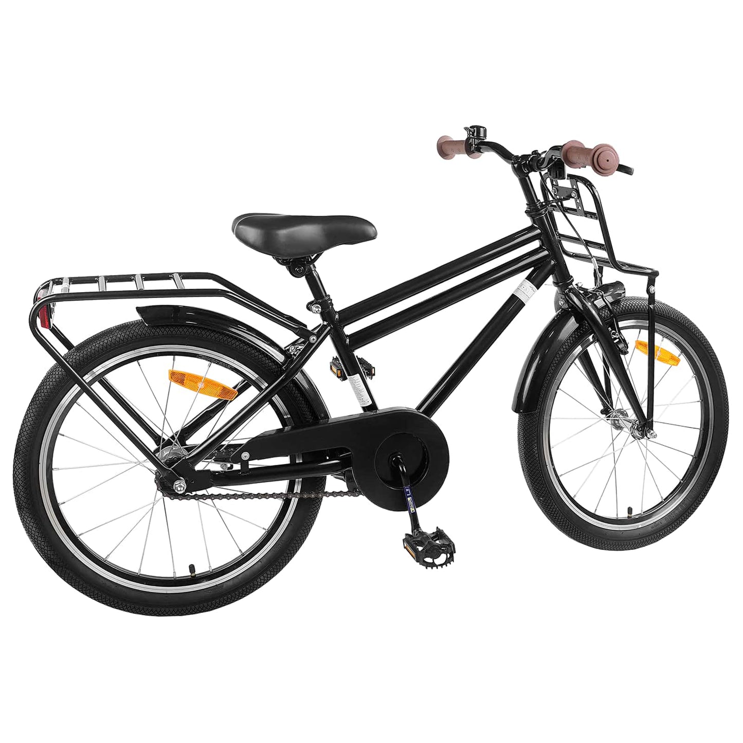 Kids Bike 18 Inches for 5-7 Years Old Black