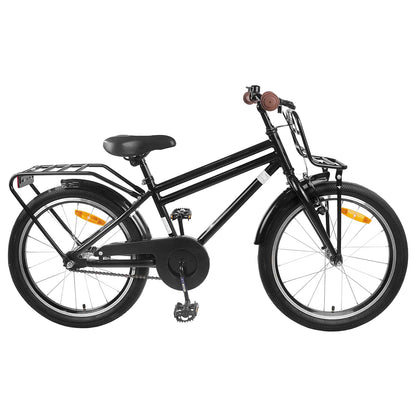 Kids Bike 18 Inches for 5-7 Years Old Black
