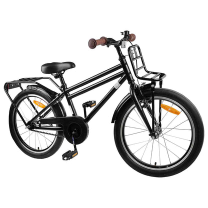 Kids Bike 20 Inches for 6-11 Years Old Black