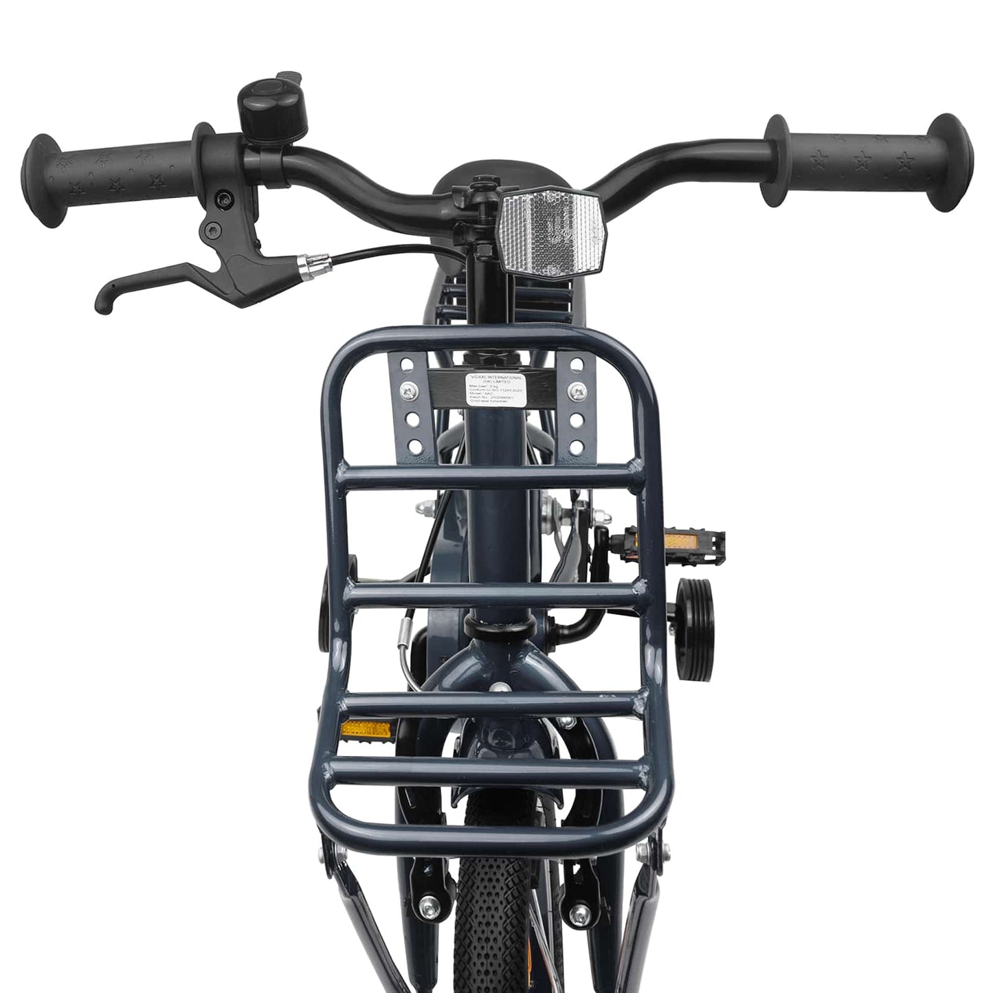Kids Bike 14 Inches for 3-5 Years Old Dark Grey