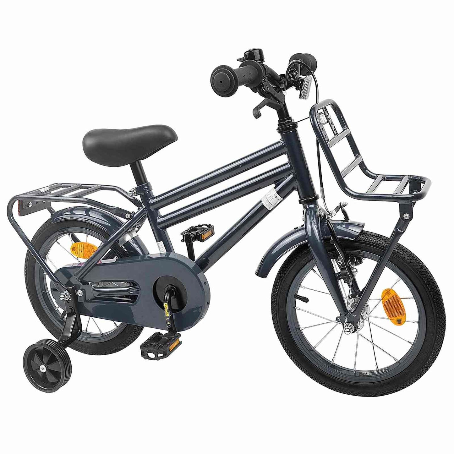 Kids Bike 16 Inches for 4-6 Years Old Dark Grey