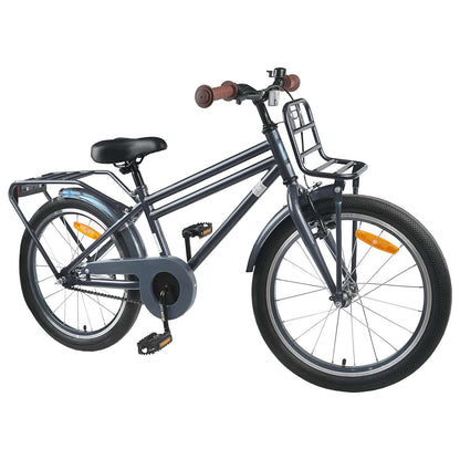 Kids Bike 20 Inches for 6-11 Years Old Dark Grey