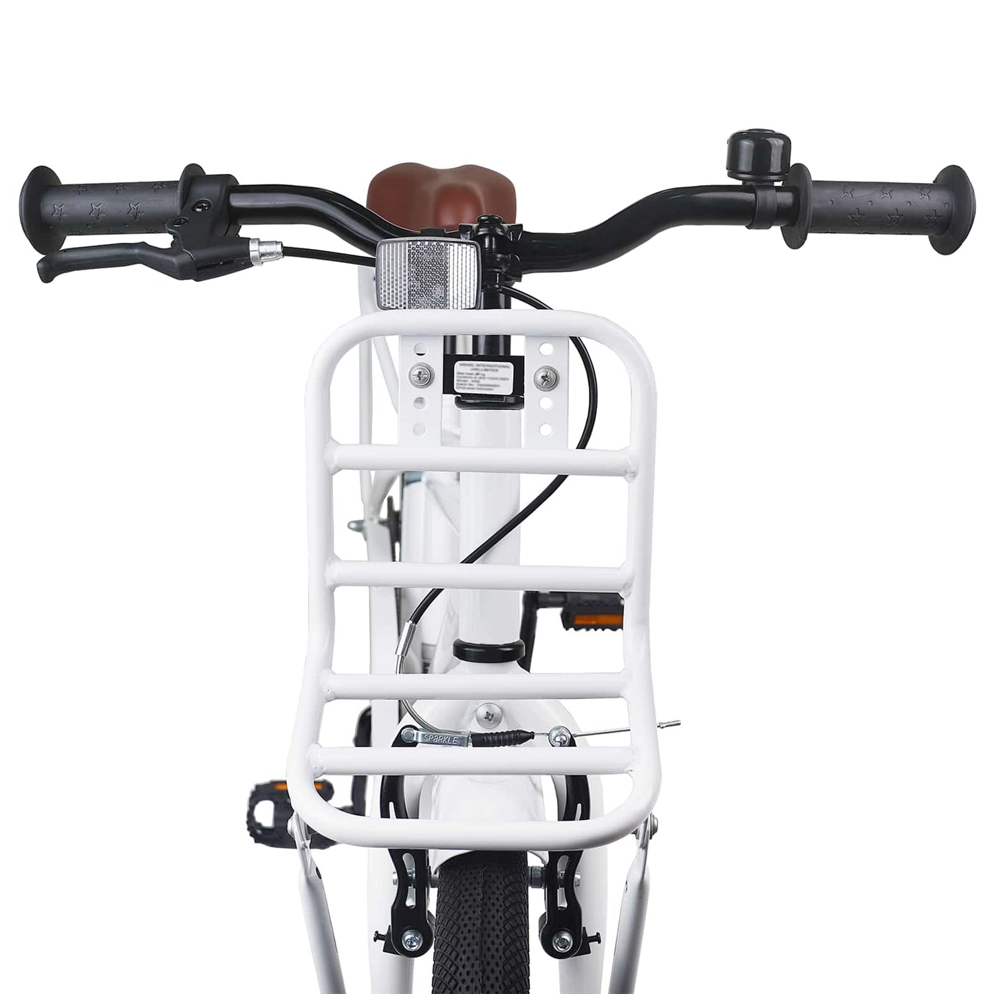 Kids Bike 18 Inches for 5-7 Years Old White