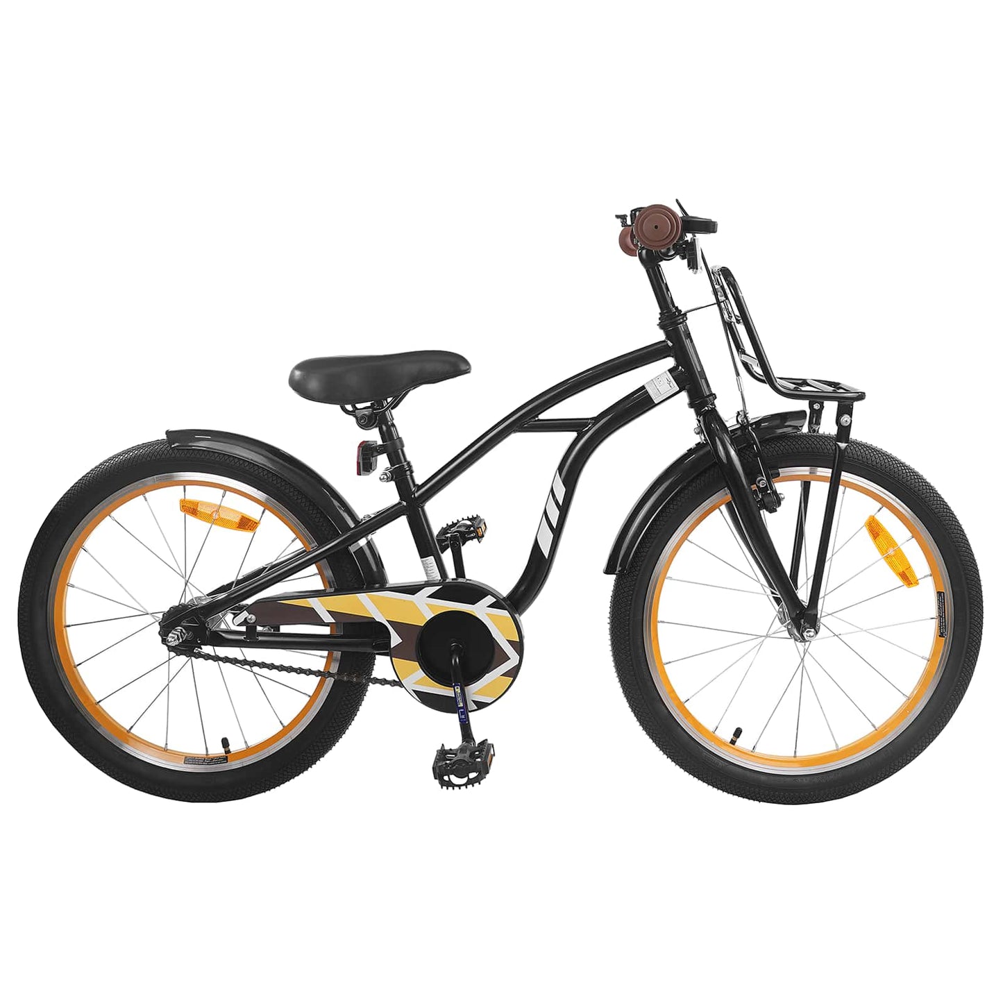 Kids Bike 20 Inches for 6-11 Years Old Black