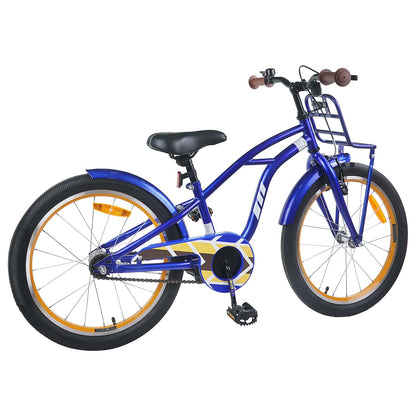 Kids Bike 18 Inches for 5-7 Years Old Dark Blue