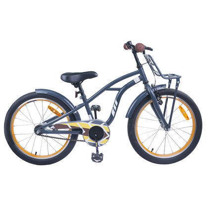 Kids Bike 18 Inches for 5-7 Years Old Dark Grey