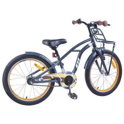 Kids Bike 20 Inches for 6-11 Years Old Dark Grey