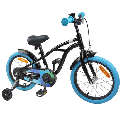 Kids Bike 16'' for 4-6 Years Old Black