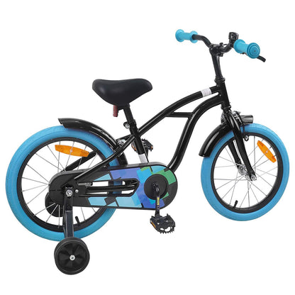 Kids Bike 16'' for 4-6 Years Old Black