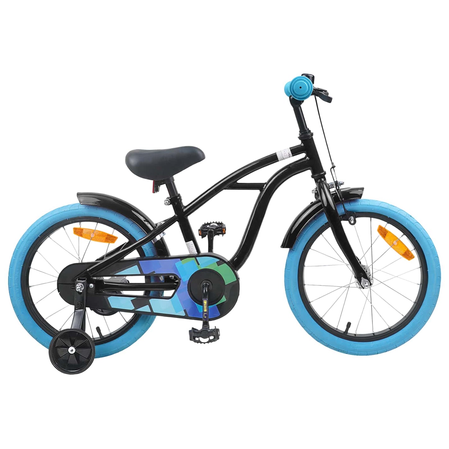 Kids Bike 16'' for 4-6 Years Old Black