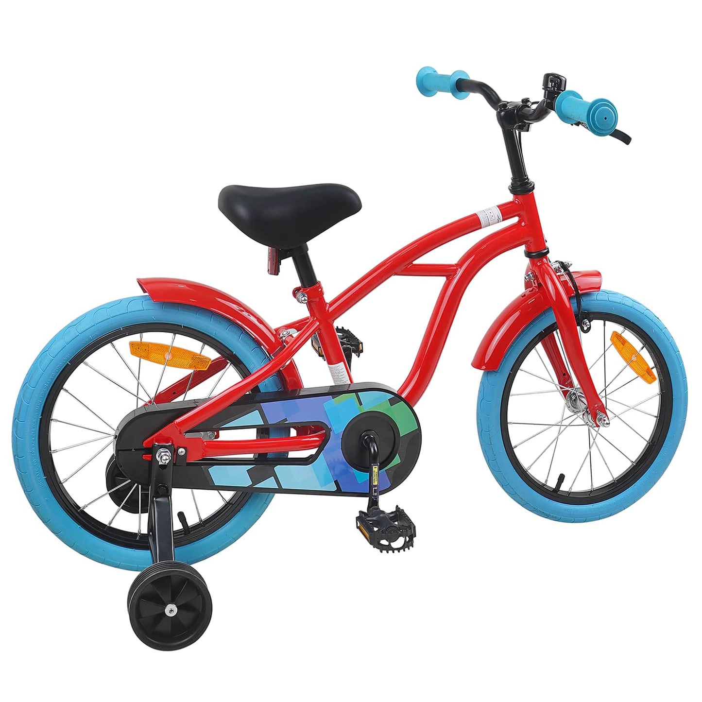 Kids Bike 16'' for 4-6 Years Old Red
