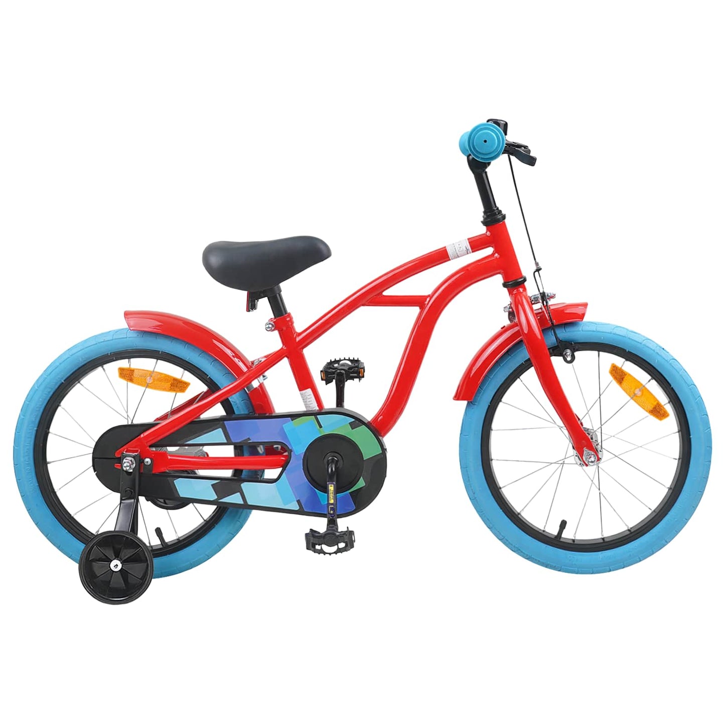 Kids Bike 16'' for 4-6 Years Old Red