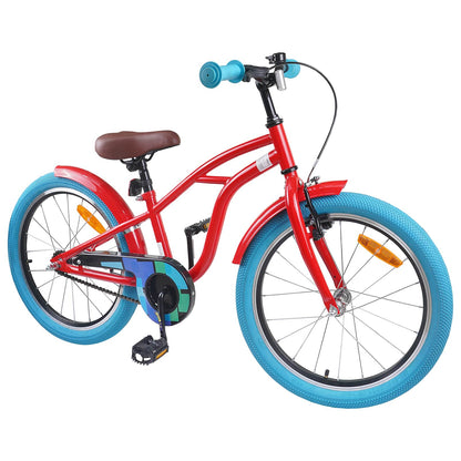 Kids Bike 18 Inches for 5-7 Years Old Red