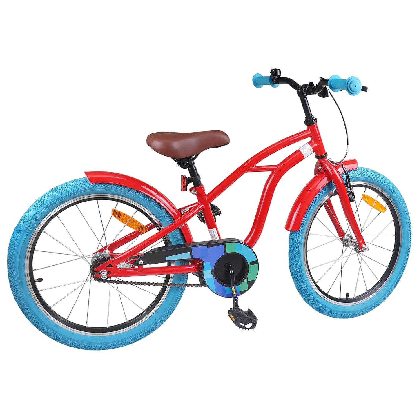 Kids Bike 22'' for 7-12 Years Old Red
