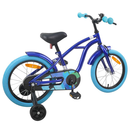 Kids Bike 16'' for 4-6 Years Old Dark Blue