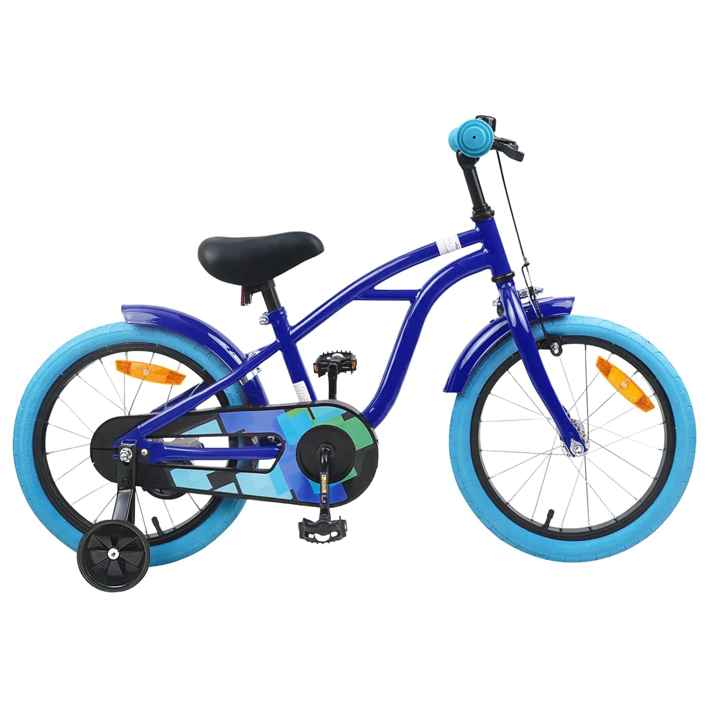 Kids Bike 16'' for 4-6 Years Old Dark Blue