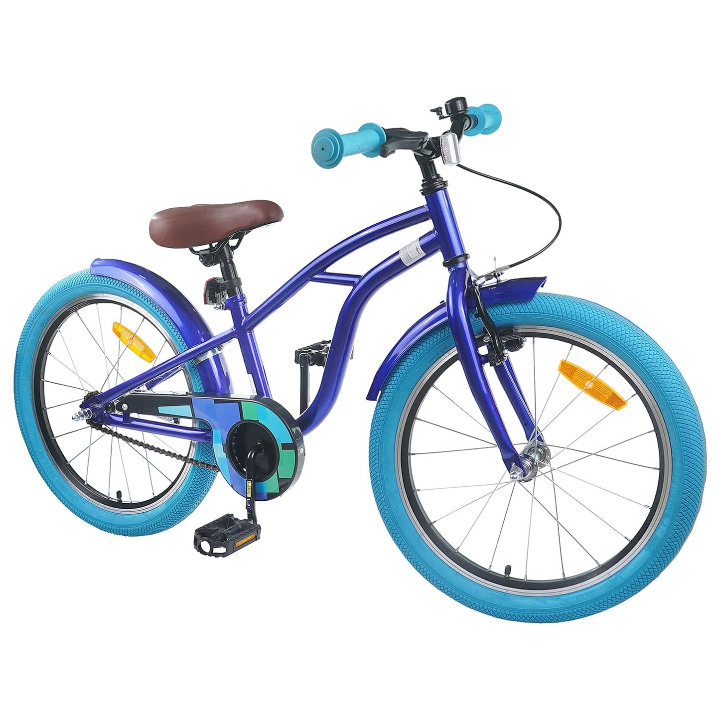 Kids Bike 18 Inches for 5-7 Years Old Dark Blue
