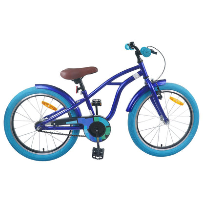 Kids Bike 18 Inches for 5-7 Years Old Dark Blue