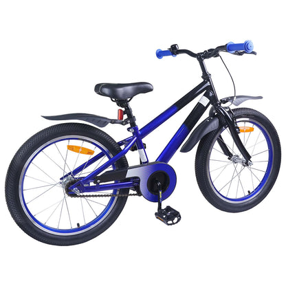 Kids Bike 20 Inches for 6-11 Years Old Blue Black