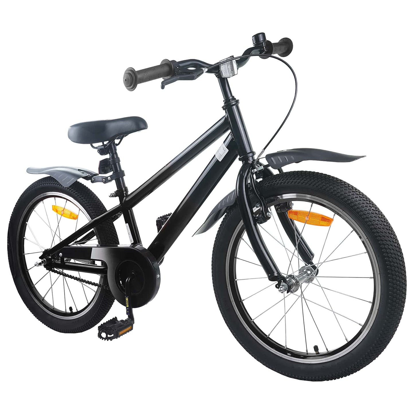 Kids Bike 18 Inches for 5-7 Years Old Black