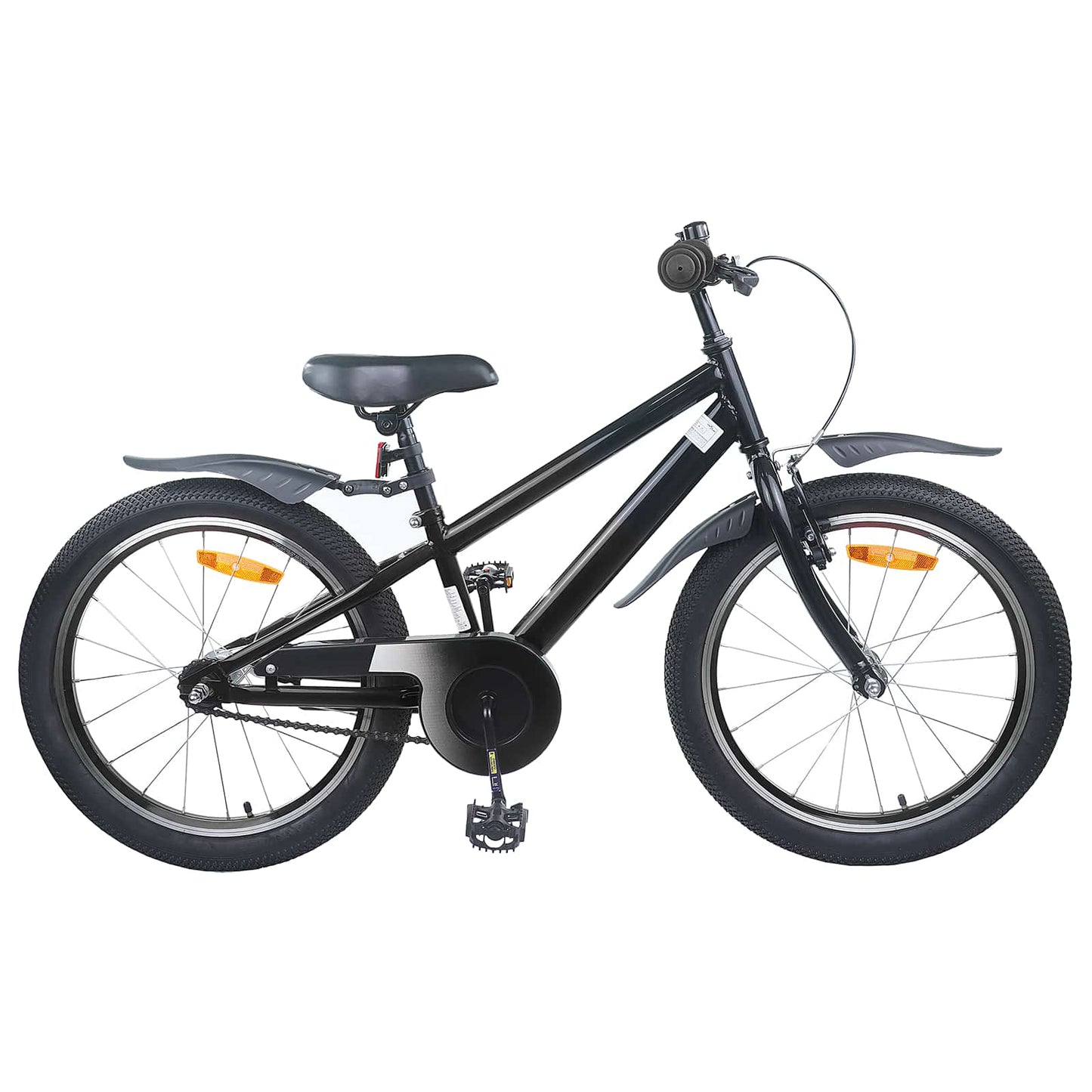 Kids Bike 20 Inches for 6-11 Years Old Black