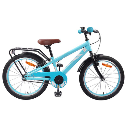 Kids Bike 20 Inches for 6-11 Years Old Light Blue
