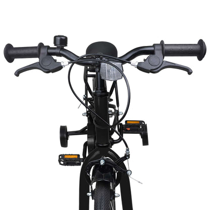 Kids Bike 14 Inches for 3-5 Years Old Black