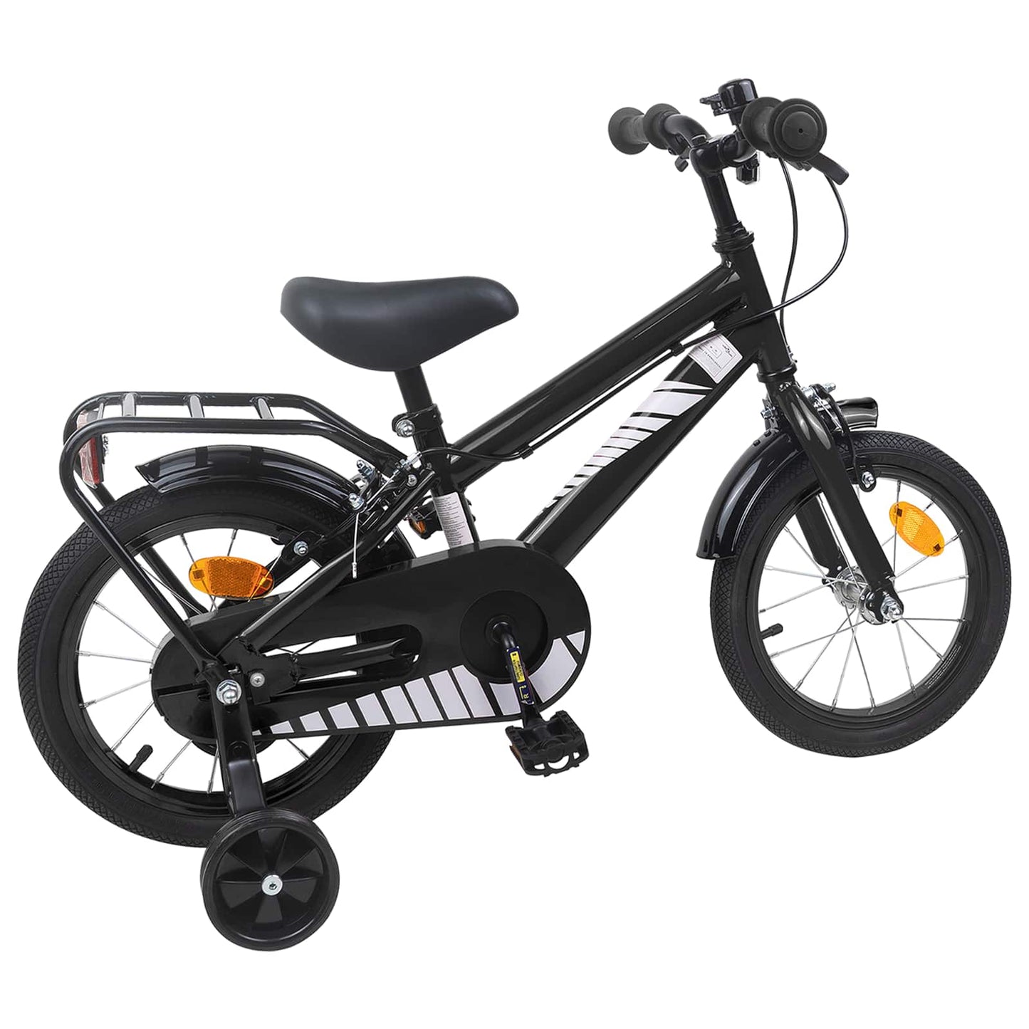 Kids Bike 14 Inches for 3-5 Years Old Black