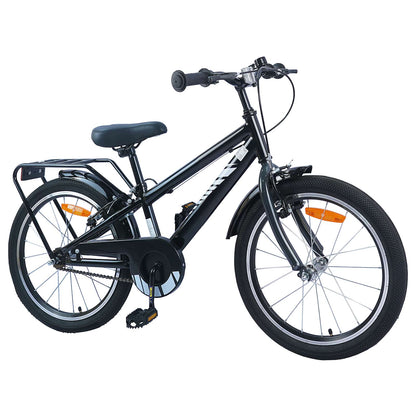 Kids Bike 18'' for 5-7 Years Old Black