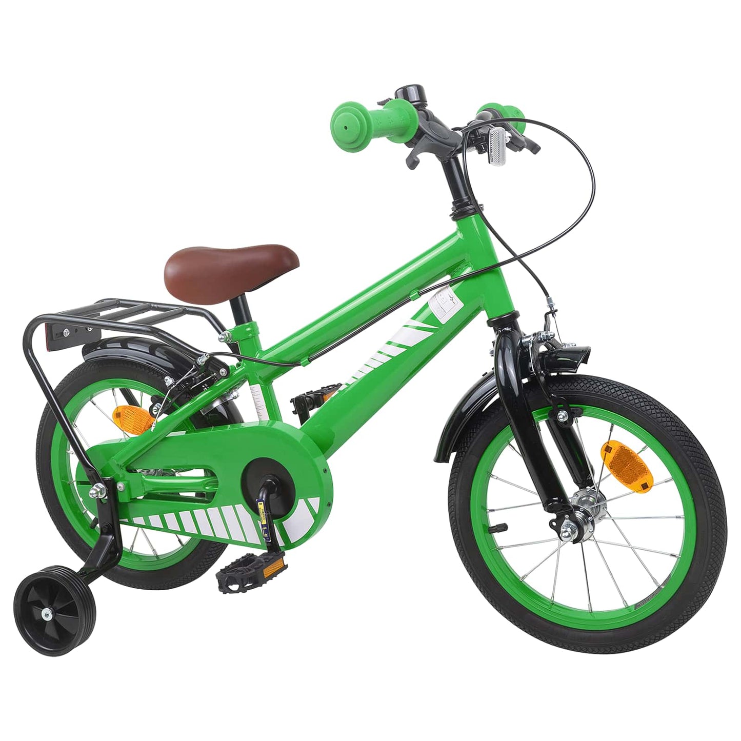 Kids Bike 12 Inches for 2-4 Years Old Green