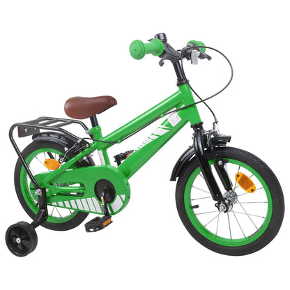 Kids Bike 12 Inches for 2-4 Years Old Green