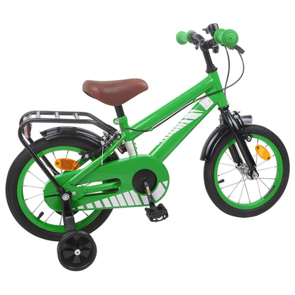 Kids Bike 16 Inches for 4-6 Years Old Green
