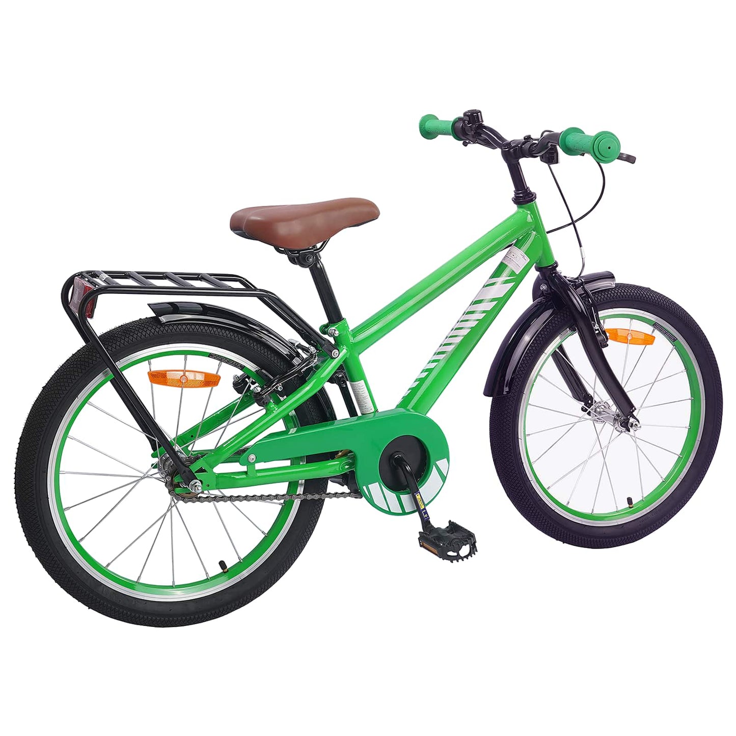 Kids Bike 18 Inches for 5-7 Years Old Green