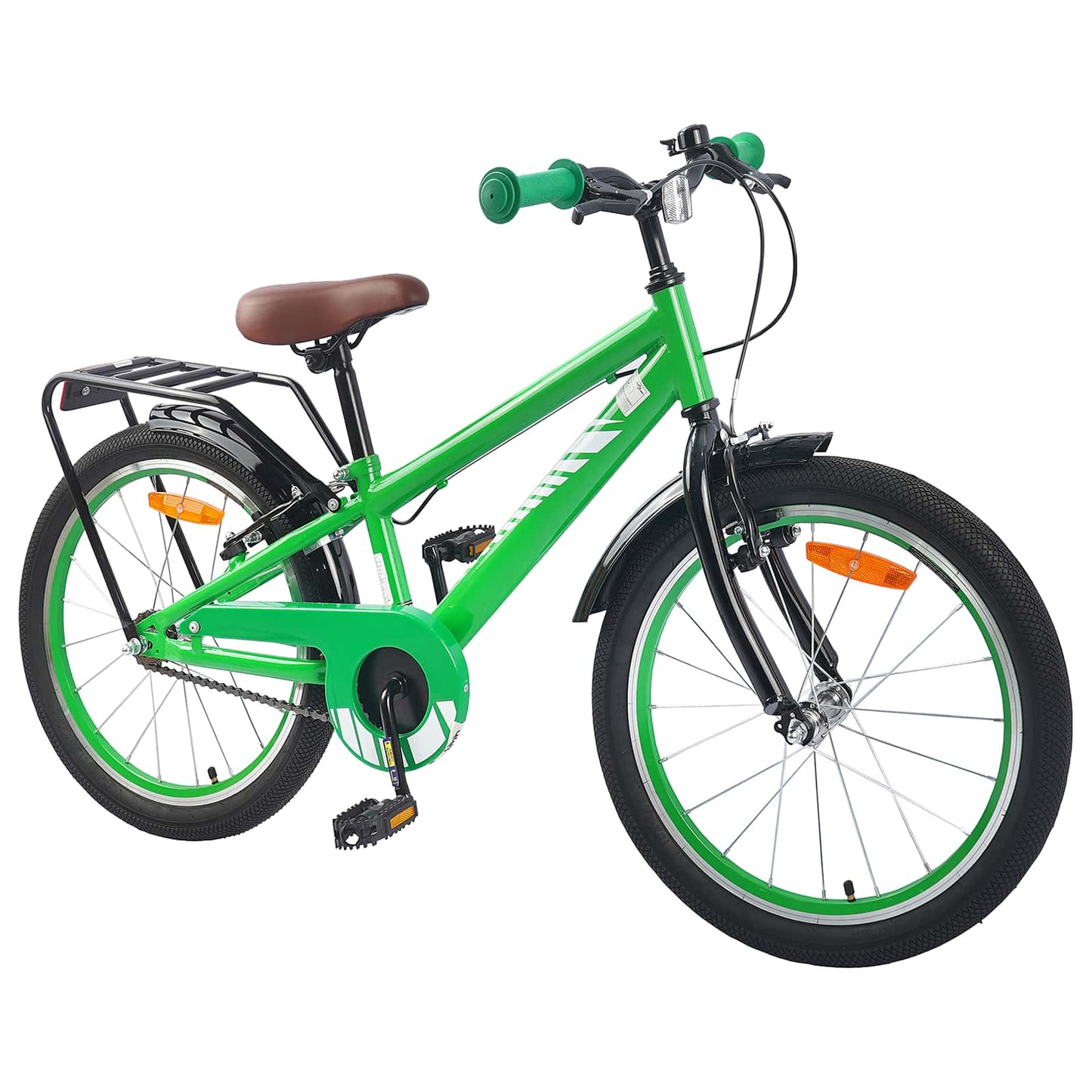 Kids Bike 20 Inches for 6-11 Years Old Green