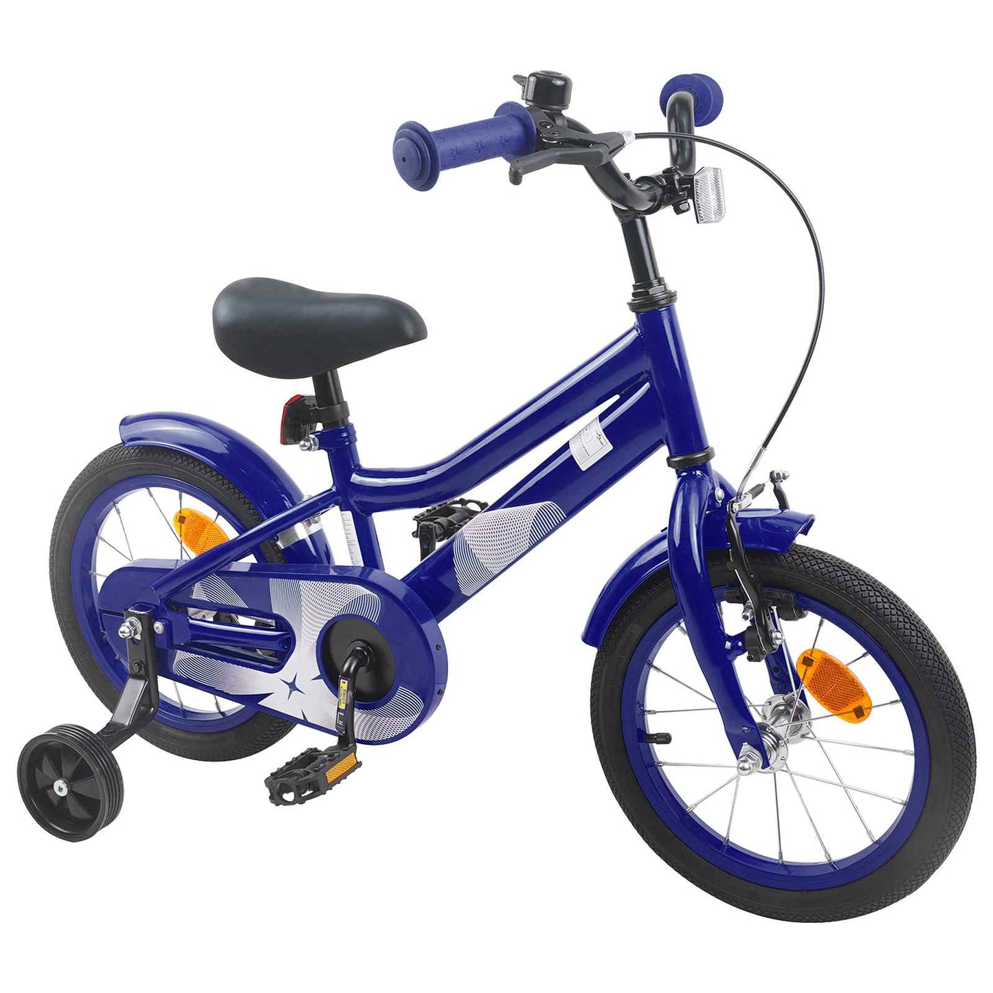 Kids Bike 14 Inches for 3-5 Years Old Dark Blue