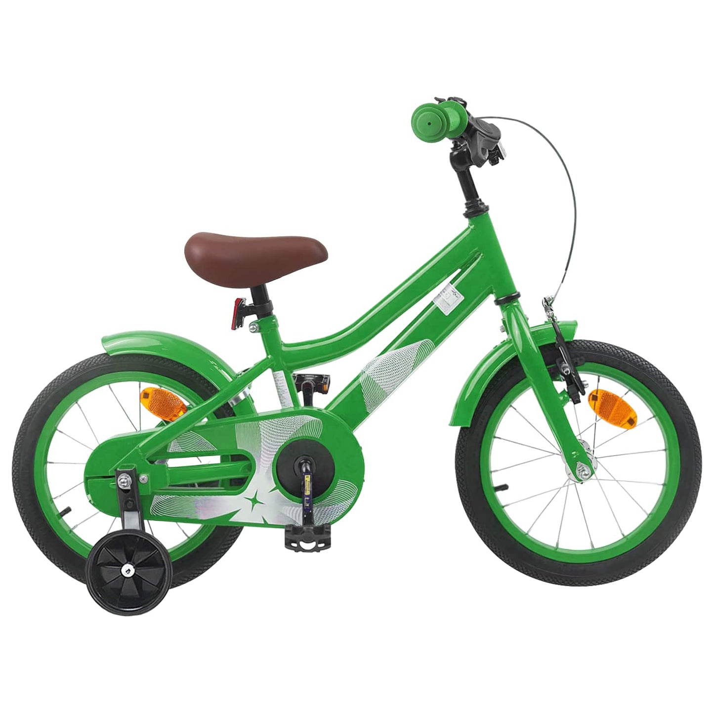 Kids Bike 12 Inches for 2-4 Years Old Green
