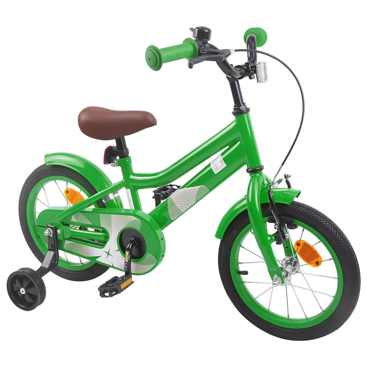 Kids Bike 16 Inches for 4-6 Years Old Green