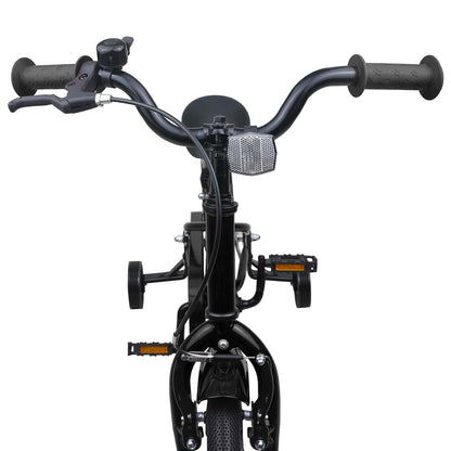 Kids Bike 14 Inches for 3-5 Years Old Black