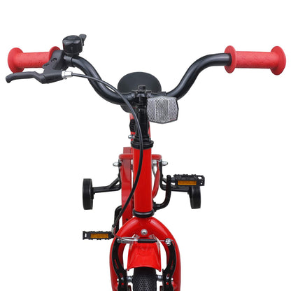 Kids Bike 12 Inches for 2-4 Years Old Red