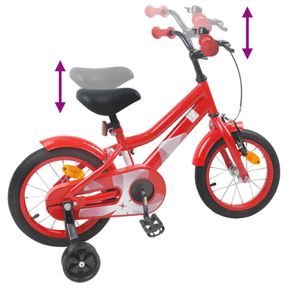 Kids Bike 12 Inches for 2-4 Years Old Red