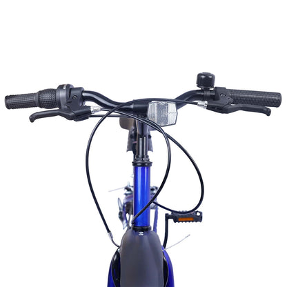 Kids Bike 20'' 6-Speed for 6-11 Years Old Dark Blue