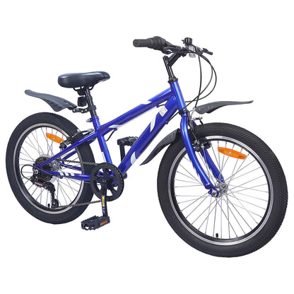 Kids Bike 20'' 6-Speed for 6-11 Years Old Dark Blue