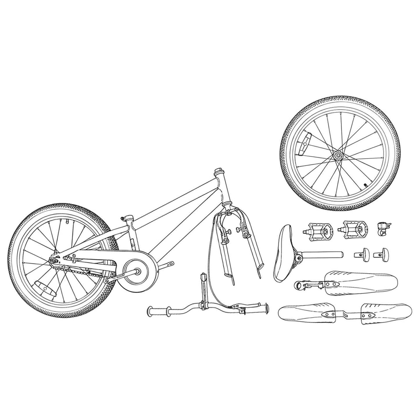 Kids Bike 20'' 6-Speed for 6-11 Years Old Dark Blue