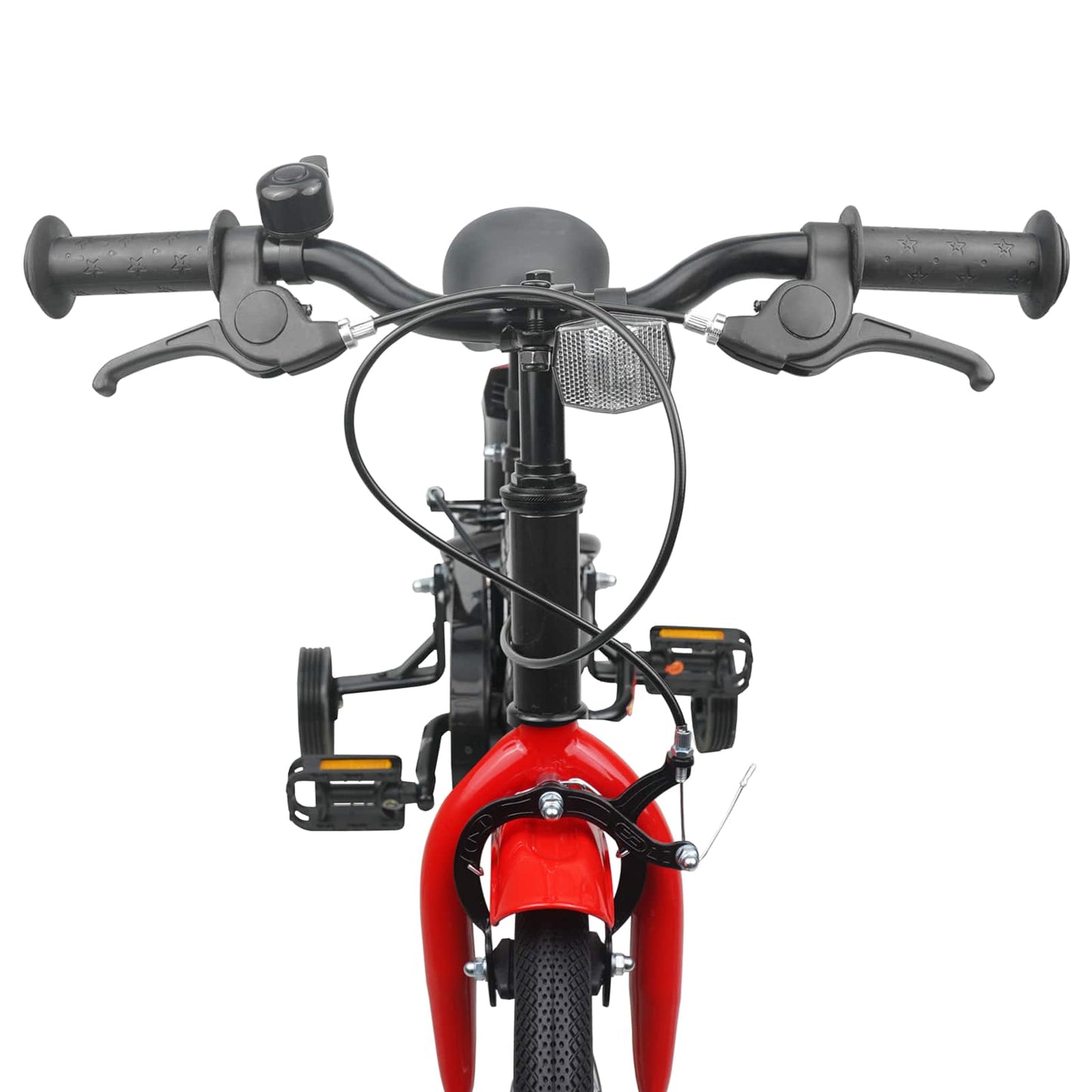 Kids Bike 14 Inches for 3-5 Years Old Black Red