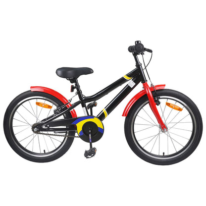 Kids Bike 20 Inches for 6-11 Years Old Black Red