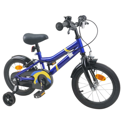 Kids Bike 12 Inches for 2-4 Years Old Blue and Black