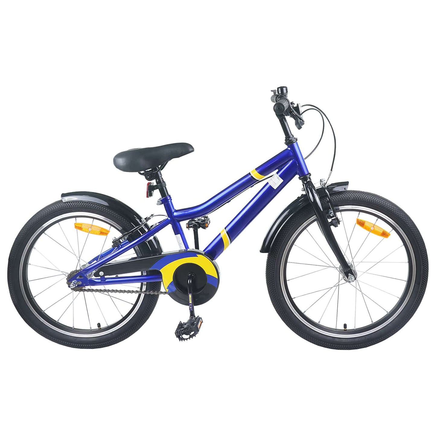 Kids Bike 20 Inches for 6-11 Years Old Blue Black