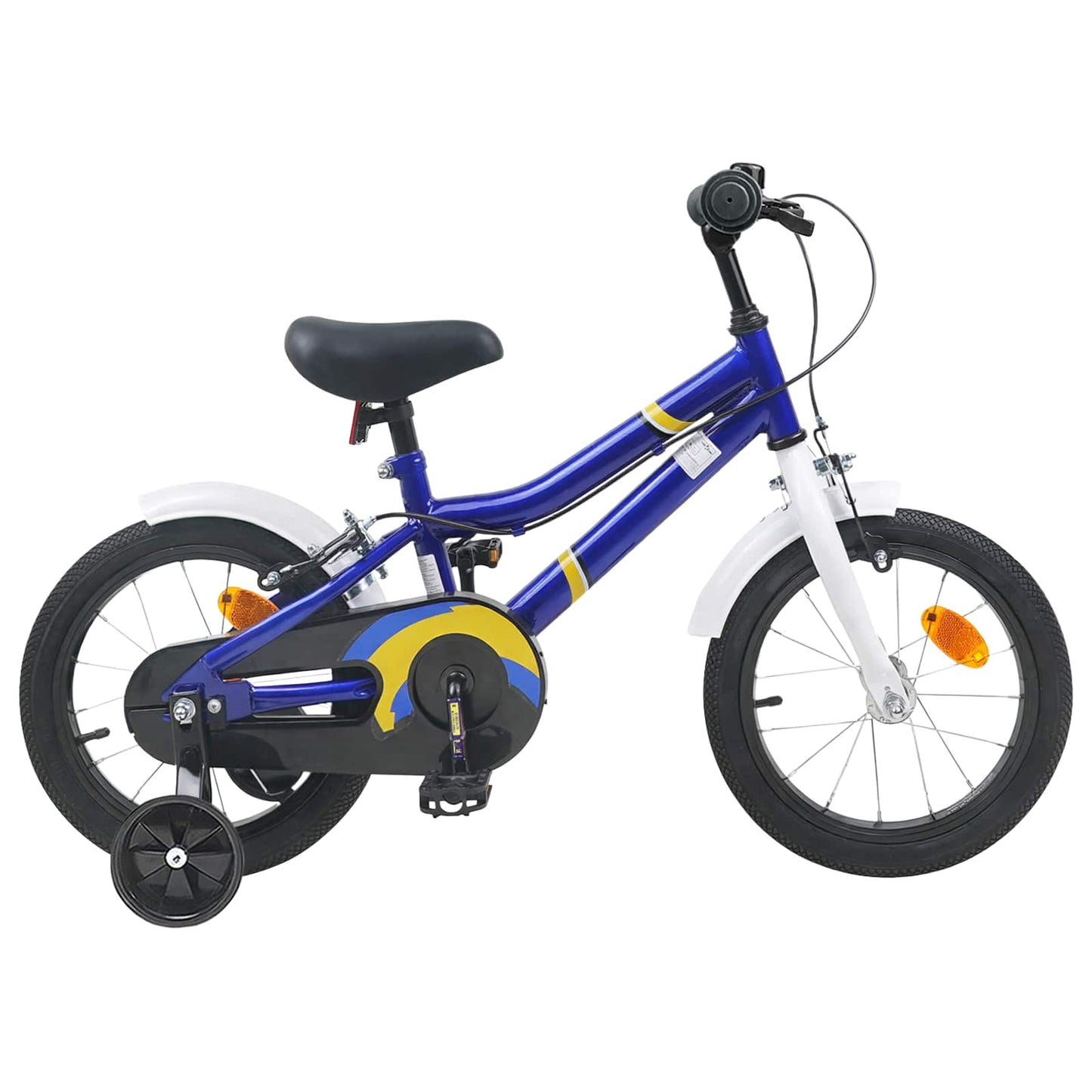 Kids Bike 12 Inches for 2-4 Years Old Blue White